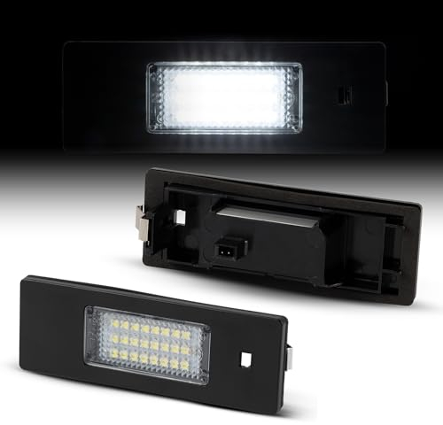 LLCTOOLS - Nummernschildbeleuchtung Langlebig & Effizient - Kennzeichenleuchte LED kompatibel mit BMW - Hochwertige LED Kennzeichenbeleuchtung - 2x Auto Kennzeichenleuchten mit geringem Stromverbrauch