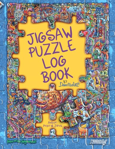 Jigsaw Puzzle Log Book - 100 pages - Pocket-sized - Blue: Keep a log of your jigsaw puzzle activity and achievements