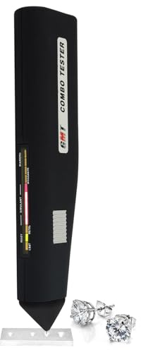 Diamanttester Schmuck-Edelsteintester-Set – Professioneller 2-in-1-Tester für Diamanten, Moissanit, Metalle und Edelsteine