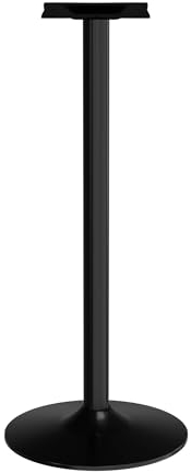 ONPIRA Stehtischgestell Untergestell 110cm Mod. „Gastro“ | Bistrotisch Hotel Tisch Bistro | Tischfuß aus Stahl in Schwarz