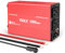 YSOLX Convertisseur de puissance 1000 W 12 V à 110 V CC à AC avec charge rapide USB 65 W, double prise secteur, onduleur 1000 W pour camions/Rv/camping/maison/urgence 12 V