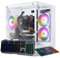 Prebuilt Gaming PC Desktop Computer,Intel Core i7 Desktop,Operating at A Frequency of 3.4-3.9 GHz,RX590 Graphics Card with 8GB GDDR5 Video Memory,16GB RAM, 1TB NVME SSD,WiFi 5.0,RGB Fan x4