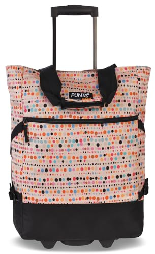 Fabrizio Einkaufstrolley Punta Wheel Trolley Shopping Roller Print 50cm 33l (03998)