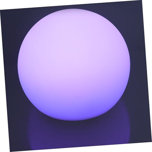 STOBOK Stehlampe Led Weiß Dimmbar Mit Kugellicht Für Wohnzimmer Und Schlafzimmer Energiesparend Mit Fernbedienung Robustes Material Für Außenbereich