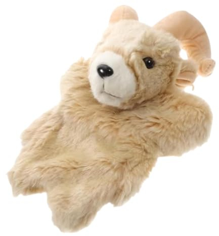 Puppen für Kinder, Handpuppe, Plüschtier, Ziege, interaktives Spielzeug, niedliche Puppen für und Mädchen, Rollenspiel, Theater, fantasievolle Geschichten