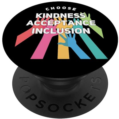 Choose Kindness Acceptation Inclusion Orange Unity Day PopSockets Klebender PopGrip