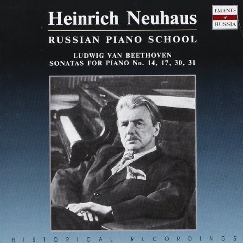 Heinrich Neuhaus. Russian piano school. Ludwig van Beethoven. Sonatas for Piano No. 14, 17, 30, 31