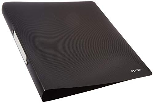 Leitz 45661095 Solid Ringbuch PP A4, 2R 25 mm, schwarz