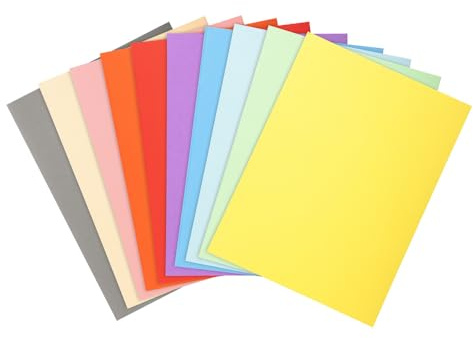 Exacompta Pack of 10 semi-rigid folders Forever® 170 g/m2 assorted