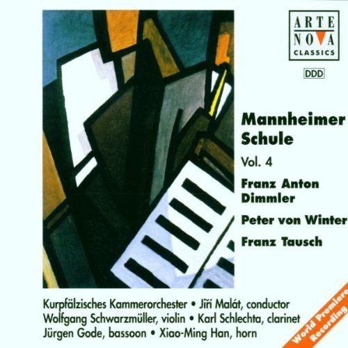 Mannheimer Schule Vol. 4 (Dimmler / Winter / Tausch)