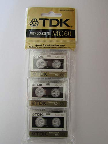 TDK D-MC 60 Audio-Kassette 3er Pack