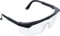 BGS Diy 80887 | Schutzbrille mit verstellbare Bügel | transparent | Sicherheitsbrille