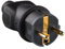 legrand 050196 Enchufe para Uso Profesional, 3680 W, 230 V, Negro