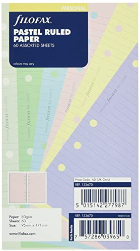 Personal Pastel Ruled Paper