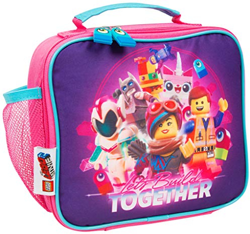 LEGO Kindergarten Brotdose Movie 2 mit Tasche fur Getränke Bento Lunchbox für Mädchen
