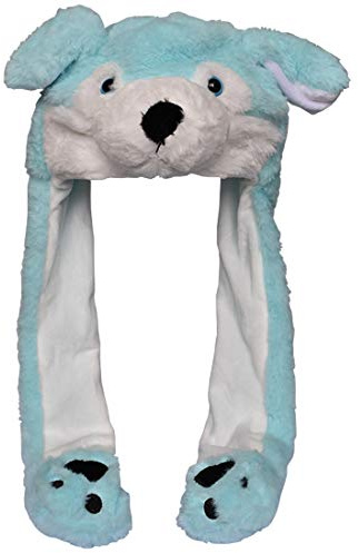 JOYHY Kinder Erwachsene Plüsch Hut Ohr Moving Ear Flap Hut mit Pfote