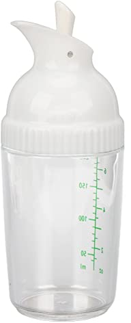 Shaker vinaigrette, Shaker pour vos assaisonnements, shaker vinaigrette, verre doseur gradué pour faire des mélanges, ustensiles de cuisine multifonctions, flacon doseur ml de 200 ml