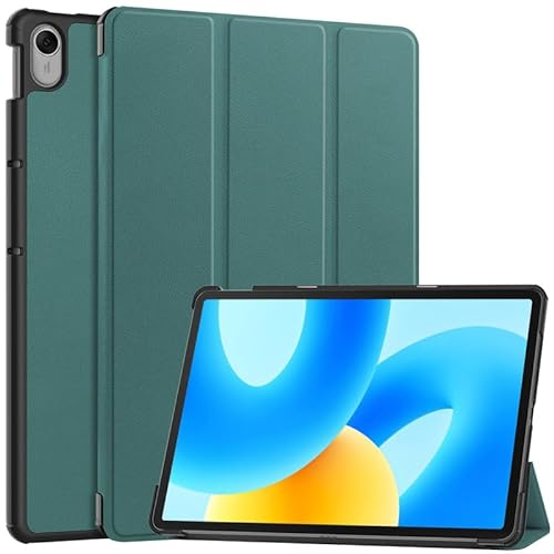 Funda para Huawei Matepad de 11.5 pulgadas, funda para tablet Huawei Matepad de 11.5 pulgadas (2023), funda de soporte triple con soporte para lápices, apagado y encendido automático, funda protectora