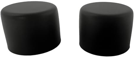 EVOGES Matt Black Spare Universal Dimmer Knob, Pack of 2