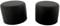 EVOGES Matt Black Spare Universal Dimmer Knob, Pack of 2