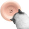 LucyBalu X Hello Kitty Drop Katzennapf aus Porzellan | erhöhter Katzen Futternapf | Wassernapf für Katzen | Porzellan Fressnapf erhöht | Trinknapf Katze | ergonomischer Katzenfutter Napf | Rosa