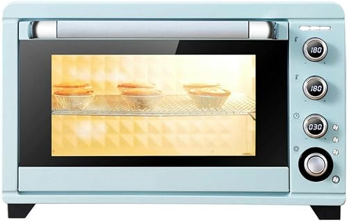 GFXYQPDNV Mini Horno, Horno de convección de Gran Capacidad de 45 L, Horno eléctrico, Parrilla de 4 Capas, Horno de Barbacoa, Horno de Pizza