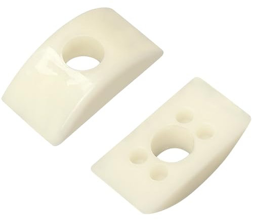 30 conectores M8 con forma de media luna para muebles