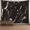 Sxakswol Wandteppich Groß Schwarzer Marmor Wandteppich 260x240 Wandbehang Granitstein, Tapisserie 3D Wandtuch Aesthetic Wandteppiche für Wohnzimmer Schlafzimmer Wohnheim Wanddeko a-2735