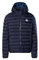 NORTH SAILS Giacca Skye Piumino Uomo con Cappuccio Staccabile Realizzato in micro-ripstop riciclato Imbottitura REPREVE (IT, Testo, S, Regular, Regular, Blu Navy)