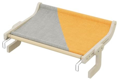 SYLGXH Katzen Kletterwand Balkon Katze Klettergerüst Fenster Katze Hängematte Hängendes Katzennest Katze Tragendes 40 Catties Tuch Hängendes Bett Einfach zu Montieren(E)