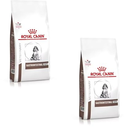 Veterinary Gastrointestinal Puppy | Trockenfutter für Hunde | 2 x 1 kg | Royal Canin | Diät-Alleinfuttermittel für Welpen | Zur Linderung akuter Resorptionsstörungen des Darms | Doppelpack