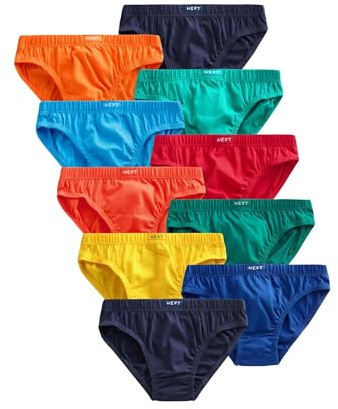 NEXT Jungen Unterhosen aus 100% Baumwolle, 10er-Pack 86-176