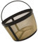 Filtro de café de malla de metal resistente, fácil de usar, filtro de café para dispositivos de preparación de 4/6/8/12 tazas, filtro de cafetera
