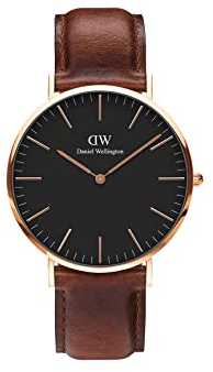 Daniel Wellington Classic Uhr 40mm Double Plated Stainless Steel (316L) Rose Gold