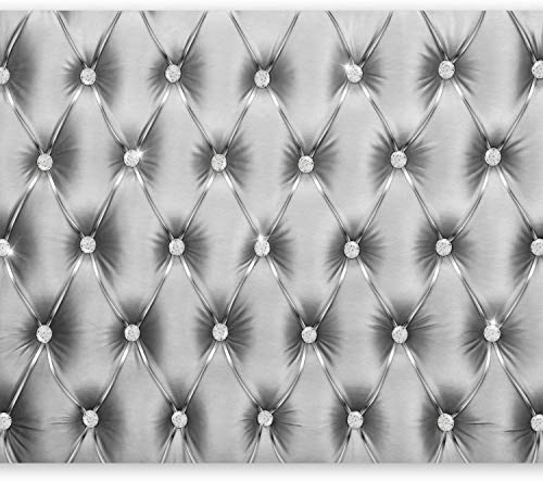 murando - Vlies Fototapete Blumen Leder-Optik Abstrakt Vlies Tapeten Wandtapete XXL Moderne Wanddeko Design Wand Dekoration Wohnzimmer Schlafzimmer Büro Flur