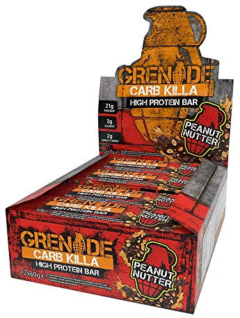 Grenade Protein Bar Peanut Nutter 12x60g