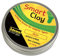 Idena 40267 - Smart Clay, schlaue Knete mit spannenden Eigenschaften in luftdichter Dose, ca. 50 g in knalligen Farben, grün