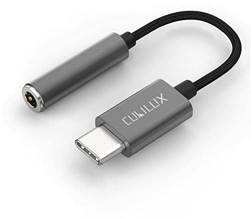 Cubilux USB C Headphone Adapter [96KHz/24bit DAC] Compatible with iPhone 16/15 Pro Max, iPad Pro 13/12.9/11, iPad Air 13/5th/4th, iPad 10, Type C to 3.5mm Audio Dongle