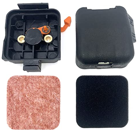 Hippotech Coperchio del Filtro dell'aria e Custodia con Filtri dell'aria per Decespugliatore a Filo Sostituzione per STIHL HS80 FS80 FS85 BG75