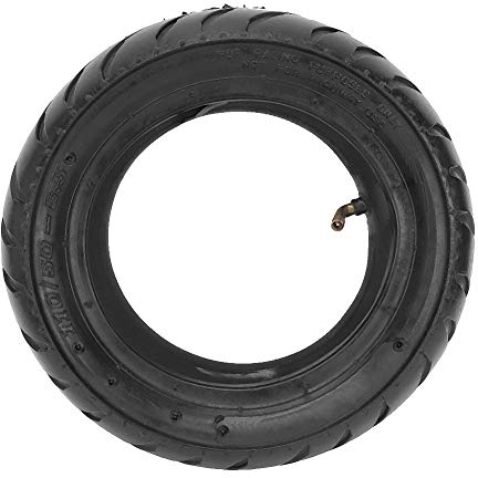 Qiilu Motorrad-Hinterreifen 110/50-6.5, Radial, Symmetrisch, H, Sommer, Passend für Mini Pocket Bike 47cc 49cc