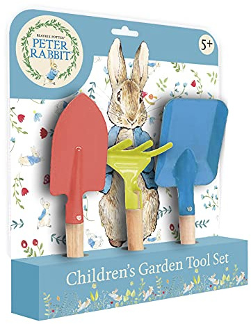 Robert Frederick RFS13656 Peter Rabbit Beatrix Potter Gartenwerkzeug-Set, Mehrfarbig