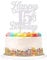 Blumomon 3 Pack Happy 15th Birthday Cake Toppers Silver Glitter Hello 15 Cheers to 15 Years 15 & Fabulous Cake Pick Ten 15th Birthday Anniversary Party Decorations Supplies