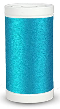 Nähgarn Nr. 120 in 80 Farben, 500 m, Overlockgarn 0561 - Azurblau