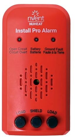nVent NUHEAT AC0200 Install Radiant Heating Floor Pro Alarm Fault Indicator