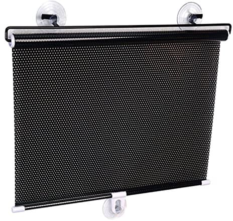 Xrdbfd Tende Avvolgibili Oscuranti Senza Foratura,tapparelle Oscuranti con Ventose per Finestra da Tetto,Tende a Rullo Parasole Nere a Scomparsa,persiane Temporanee 45x125/58x125cm,45x125cm/18 * 49in
