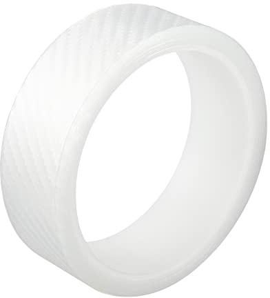 X AUTOHAUX Autofolie Schutzfolie Lackschutzfolie Auto Folie Transparent Selbstklebend PET Autotür Kantenschutz Aufkleber 3 cm x 3 m