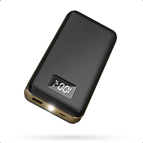 imuto Power Bank 20000mAh, 22.5W Ricarica Rapida USB C PD3.0 QC4.0 Caricatore Portatile con Display LED & Torcia Pacco Batteria Powerbank per iPhone 16/15/14 Google iPad Huawei Xiaomi Switch (Nero)
