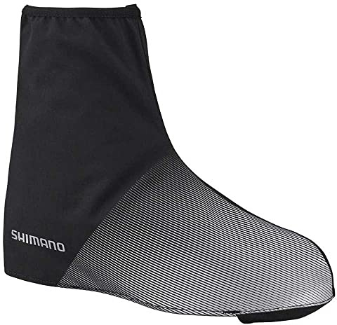 Shimano Clothing Men's, S-PHYRE Half Shoe Cover, Black, Size M (40-41)
