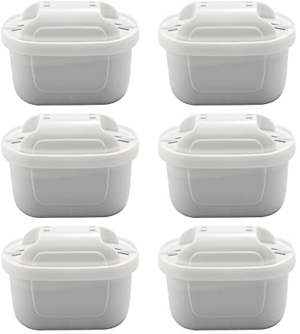 Frefgikty 6 pezzi (non per Waterdrop) compatibili con tutti + brocca, per bollitore filtro universale