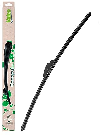 VALEO Canopy - CAN12 - Escobilla Limpiaparabrisas Plana Hecha Con Materiales Naturales Y Reciclados De Longitud: 650mm (Paquete x1) - Limpiaparabrisas Frontal - 583912
